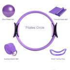 Pilates & Yoga 5-Piece Set – Ball, Ring, Elastic & Stretch Bands