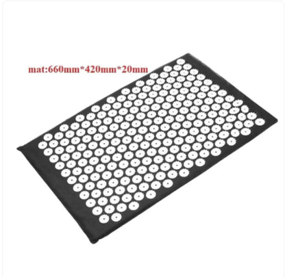 Acupressure Mat & Pillow Set with Carry Bag – Stress & Pain Relief