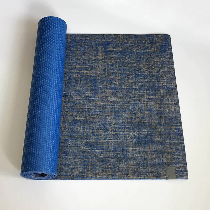 Premium Eco-Friendly Jute & Linen Yoga Mat