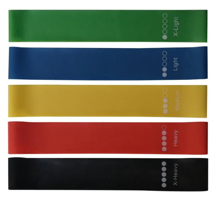 Resistance Bands Set – 5-Pack for Strength Training, Yoga & Pilates