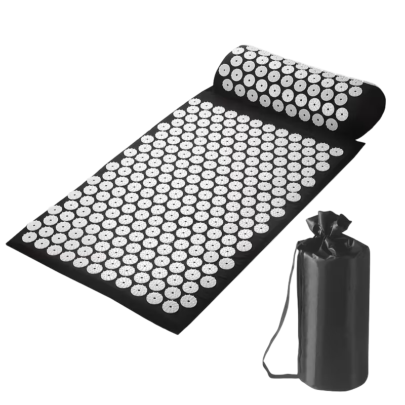 Acupressure Mat & Pillow Set with Carry Bag – Stress & Pain Relief