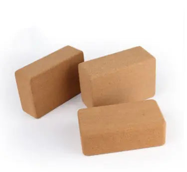 High-Density Eco-Friendly Cork Yoga Block