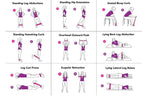 Resistance Bands Set – 5-Pack for Strength Training, Yoga & Pilates